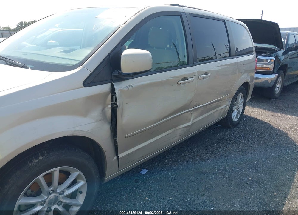 2014 DODGE GRAND CARAVAN SXT VIN: 2C4RDGCG9ER244787
