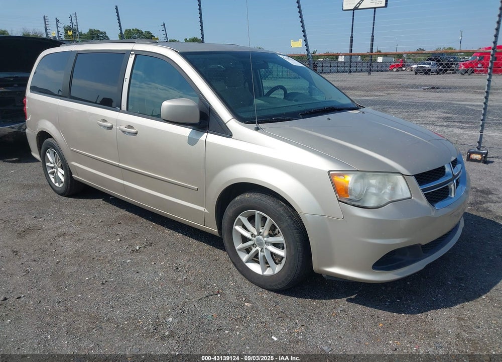 2014 DODGE GRAND CARAVAN SXT VIN: 2C4RDGCG9ER244787