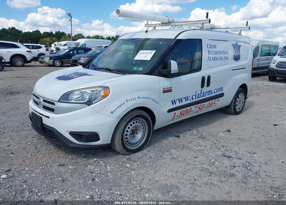 2017 RAM PROMASTER CITY TRADESMAN SLT VIN: ZFBERFBB5H6H04111