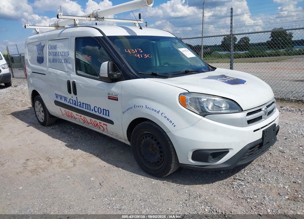 2017 RAM PROMASTER CITY TRADESMAN SLT VIN: ZFBERFBB5H6H04111