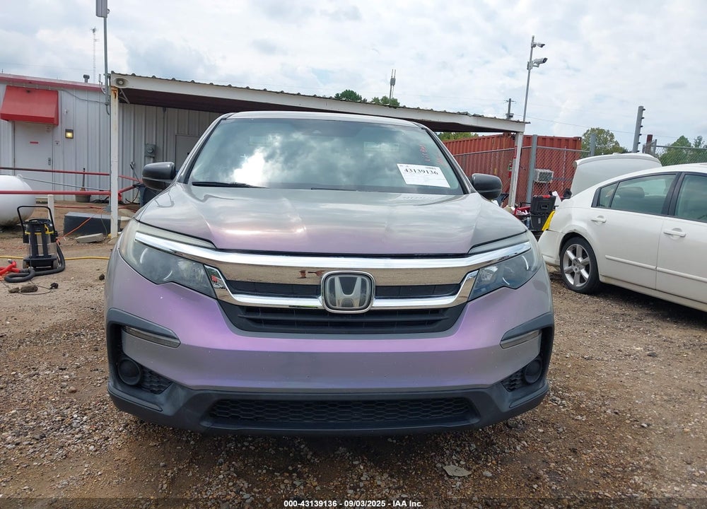 2019 HONDA PILOT VIN: 5FNYF5H14KB016721