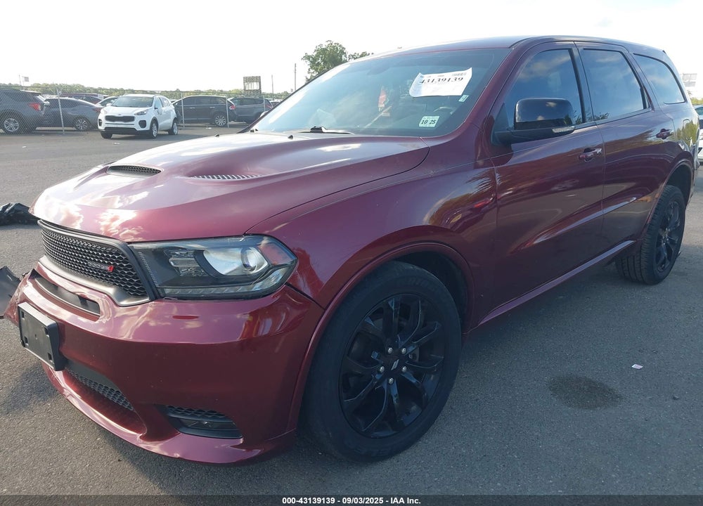 2020 DODGE DURANGO GT PLUS AWD VIN: 1C4RDJDG1LC142594