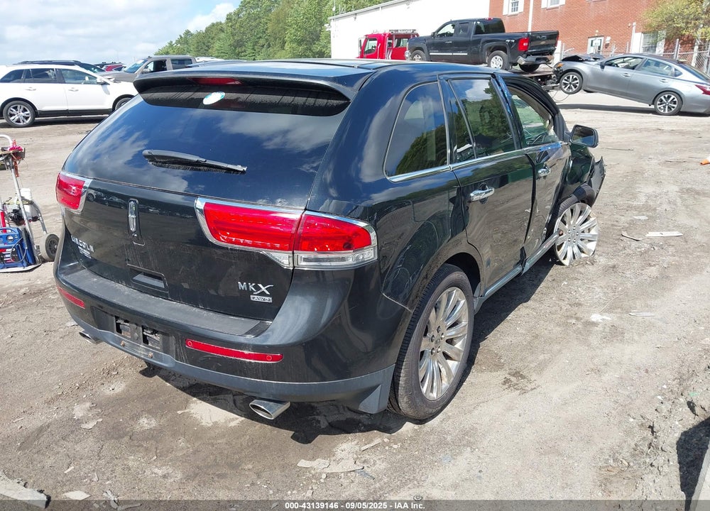 2012 LINCOLN MKX VIN: 2LMDJ8JKXCBL13721
