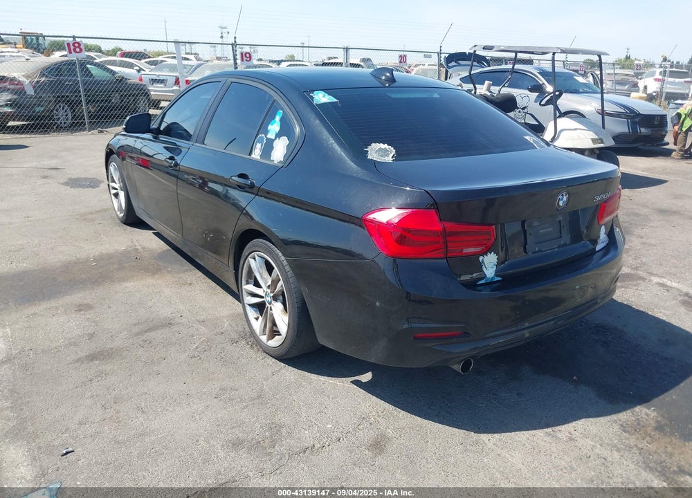 2016 BMW 3 SERIES VIN: WBA8E1G53GNU12192