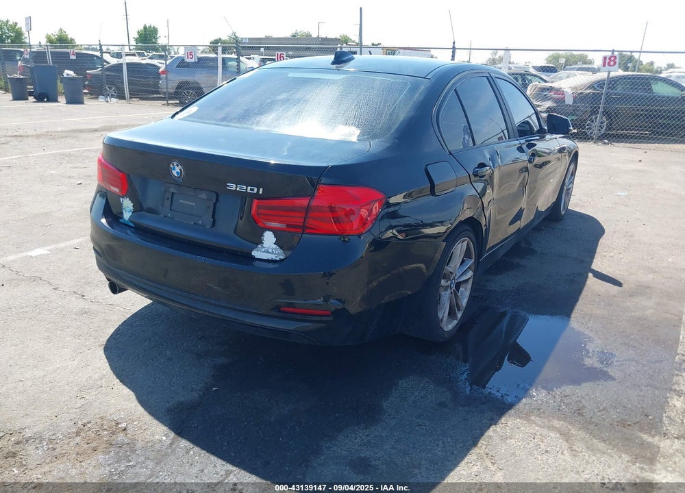 2016 BMW 3 SERIES VIN: WBA8E1G53GNU12192