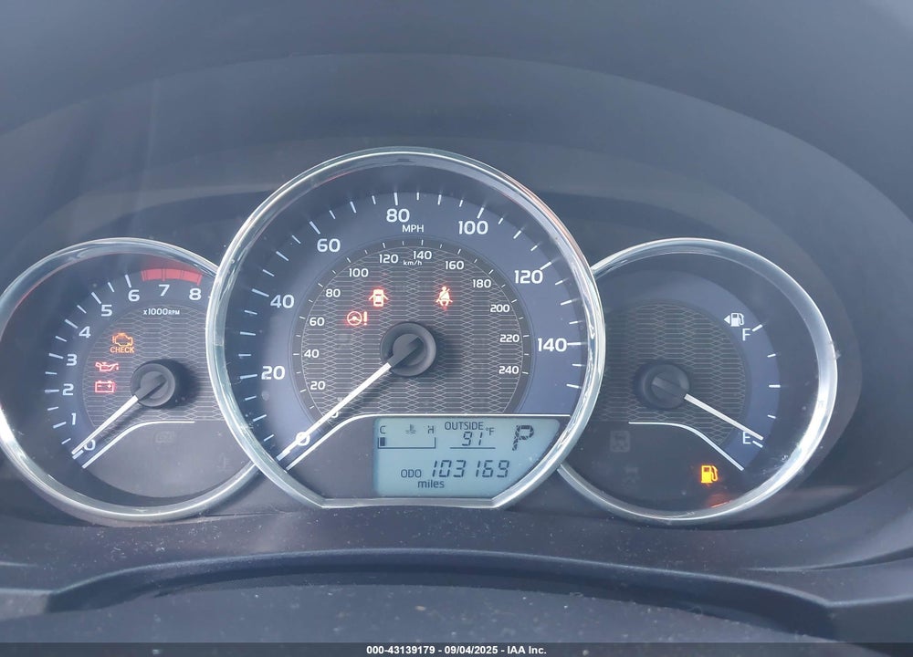 2015 TOYOTA COROLLA VIN: 2T1BURHE8FC350119