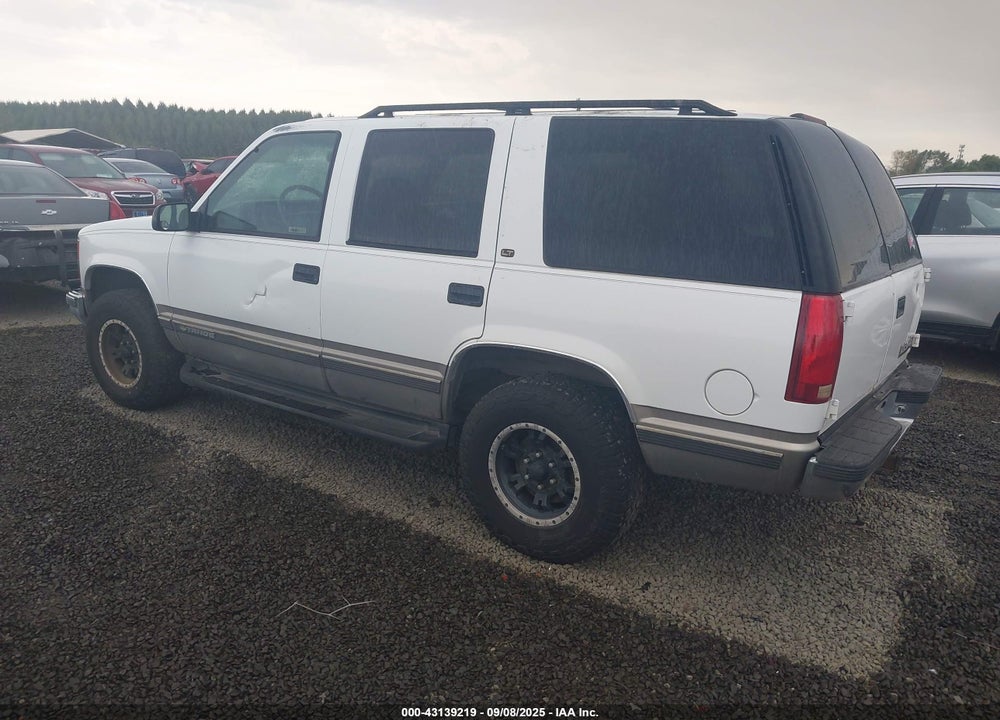 1999 CHEVROLET TAHOE LS VIN: 1GNEK13R8XJ427826