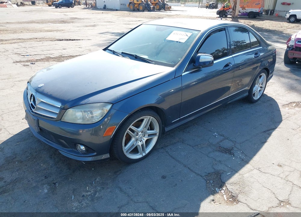 2008 MERCEDES-BENZ C CLASS VIN: WDDGF54XX8F014424