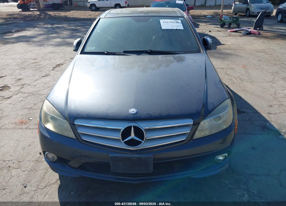 2008 MERCEDES-BENZ C CLASS VIN: WDDGF54XX8F014424