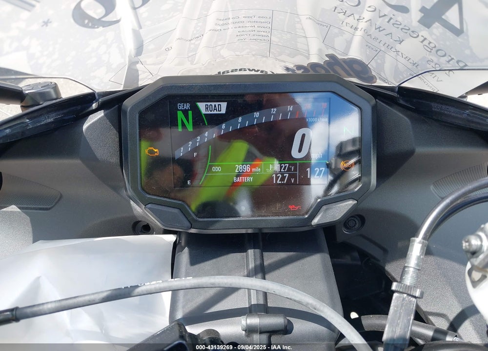 2025 KAWASAKI ZX636 K VIN: JKBZXJJ11SA018171