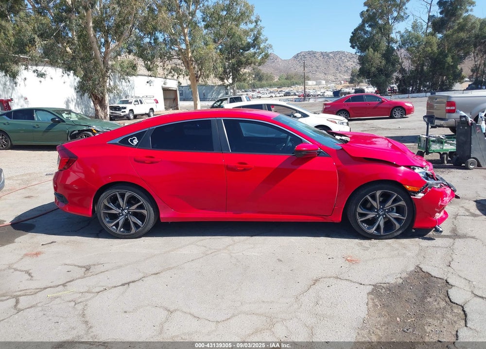 2019 HONDA CIVIC SPORT VIN: 2HGFC2F80KH564290