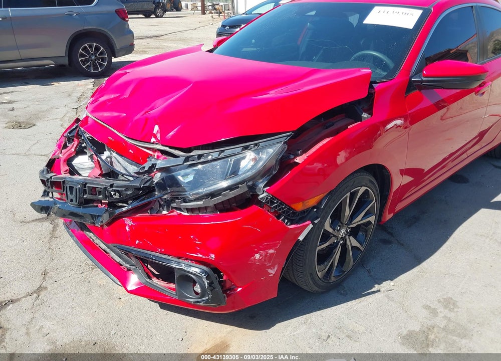 2019 HONDA CIVIC SPORT VIN: 2HGFC2F80KH564290
