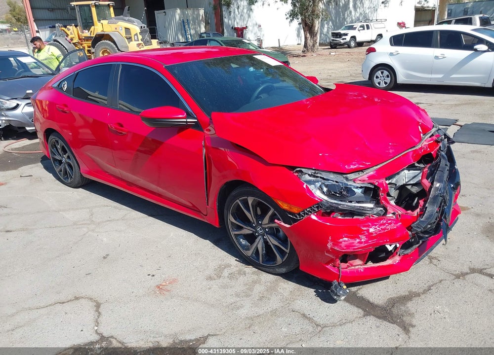 2019 HONDA CIVIC SPORT VIN: 2HGFC2F80KH564290
