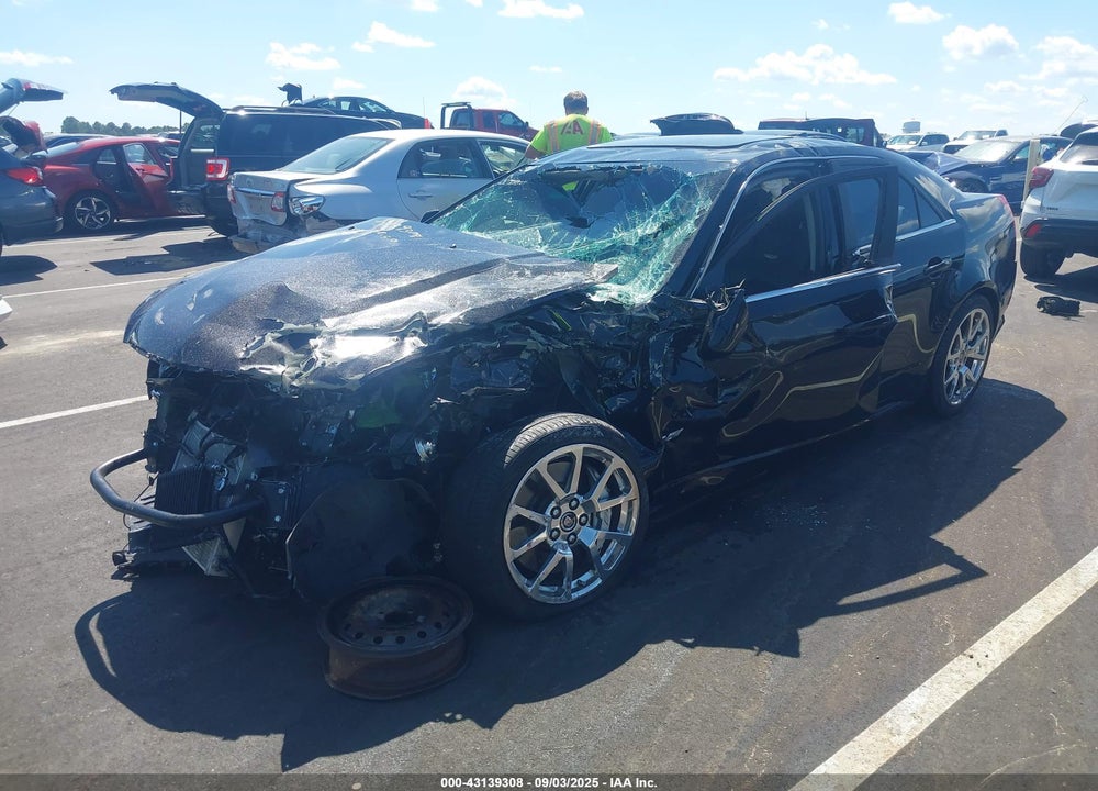 2012 CADILLAC CTS-V VIN: 1G6DV5EP7C0146117