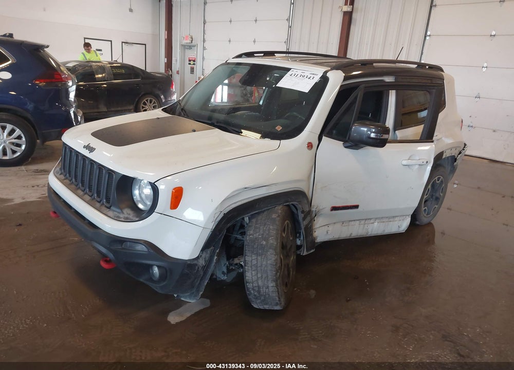 2017 JEEP RENEGADE TRAILHAWK 4X4 VIN: ZACCJBCB1HPE86567