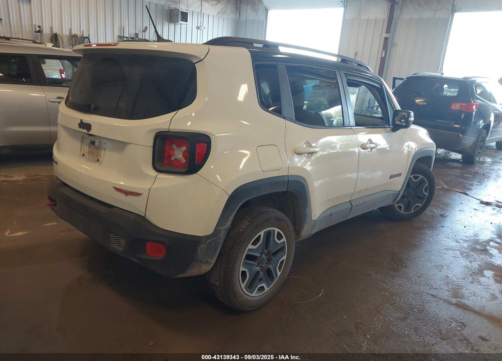 2017 JEEP RENEGADE TRAILHAWK 4X4 VIN: ZACCJBCB1HPE86567
