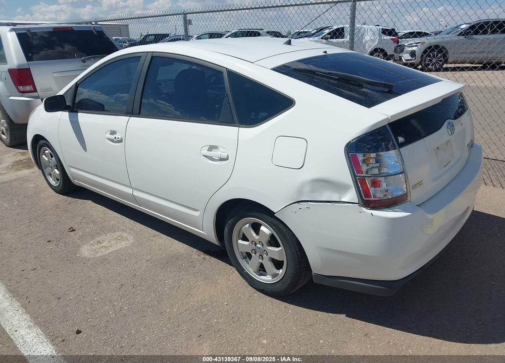 2005 TOYOTA PRIUS VIN: JTDKB20U553000034