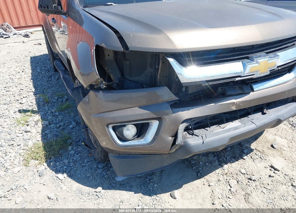 2015 CHEVROLET COLORADO VIN: 1GCGTBE30F1208497