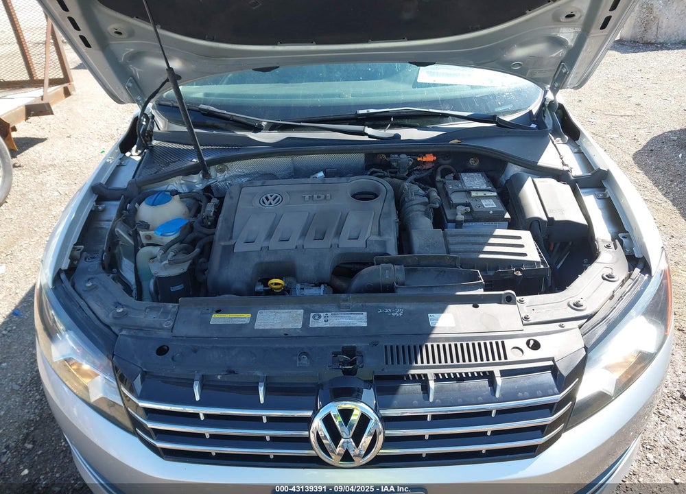 2014 VOLKSWAGEN PASSAT VIN: 1VWCN7A36EC047343