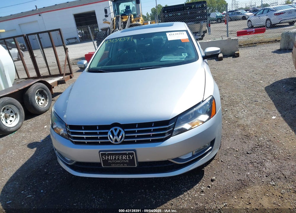 2014 VOLKSWAGEN PASSAT VIN: 1VWCN7A36EC047343