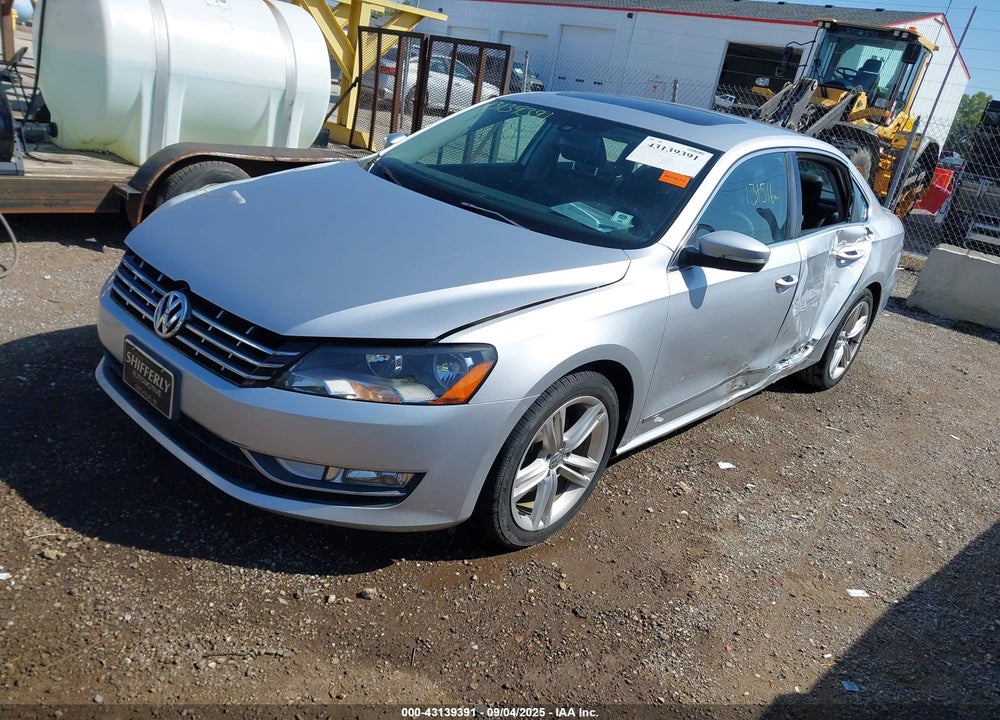 2014 VOLKSWAGEN PASSAT VIN: 1VWCN7A36EC047343