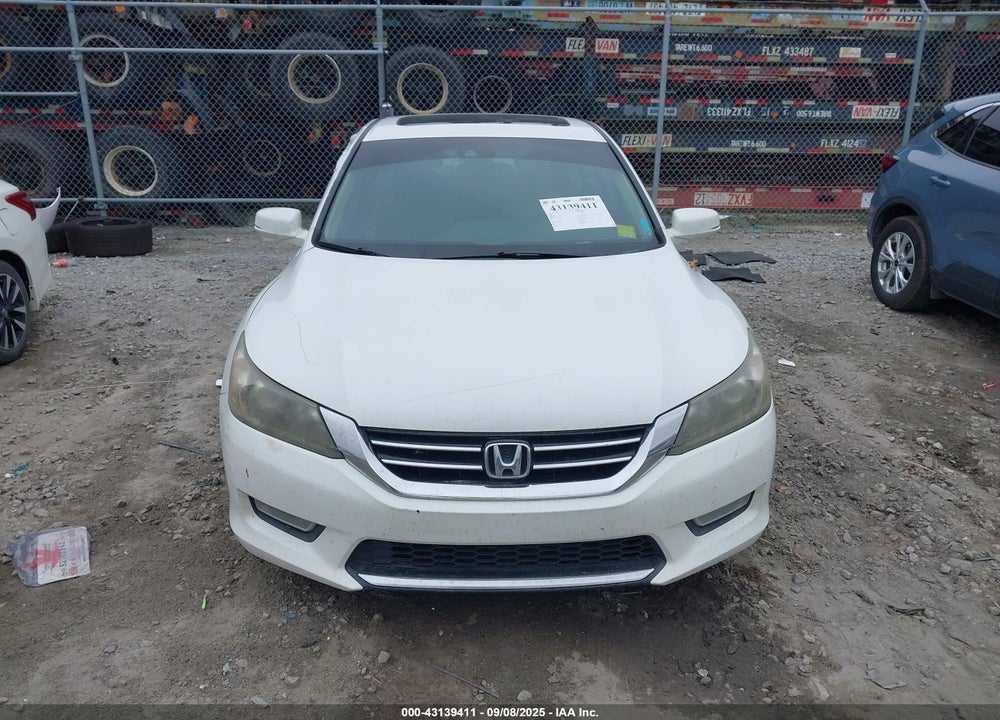 2013 HONDA ACCORD EX-L V-6 VIN: 1HGCR3F8XDA003555