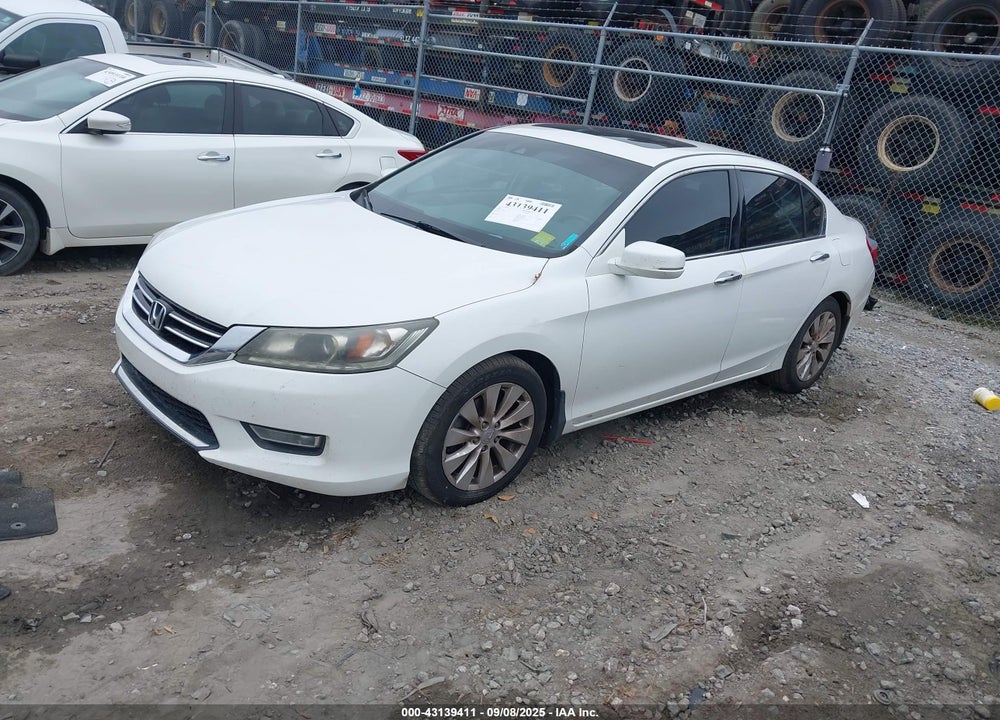 2013 HONDA ACCORD EX-L V-6 VIN: 1HGCR3F8XDA003555