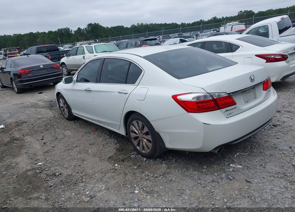 2013 HONDA ACCORD EX-L V-6 VIN: 1HGCR3F8XDA003555