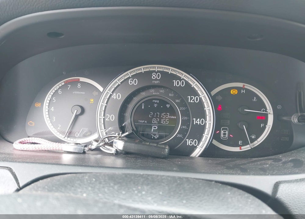 2013 HONDA ACCORD EX-L V-6 VIN: 1HGCR3F8XDA003555
