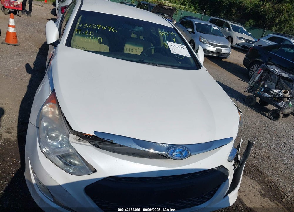 2015 HYUNDAI SONATA HYBRID VIN: KMHEC4A43FA119911