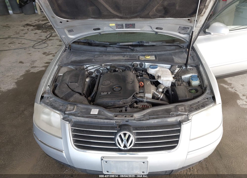 2004 VOLKSWAGEN PASSAT GLS VIN: WVWVD63B04E187324