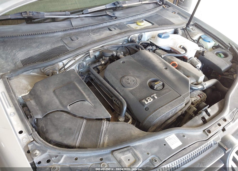 2004 VOLKSWAGEN PASSAT GLS VIN: WVWVD63B04E187324