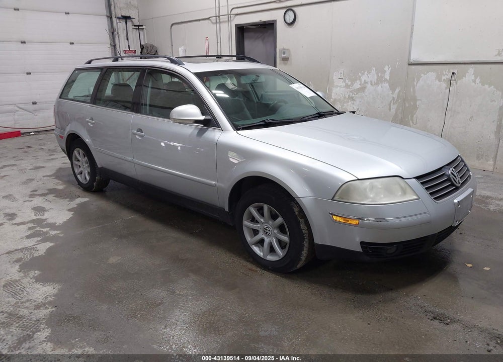 2004 VOLKSWAGEN PASSAT GLS VIN: WVWVD63B04E187324