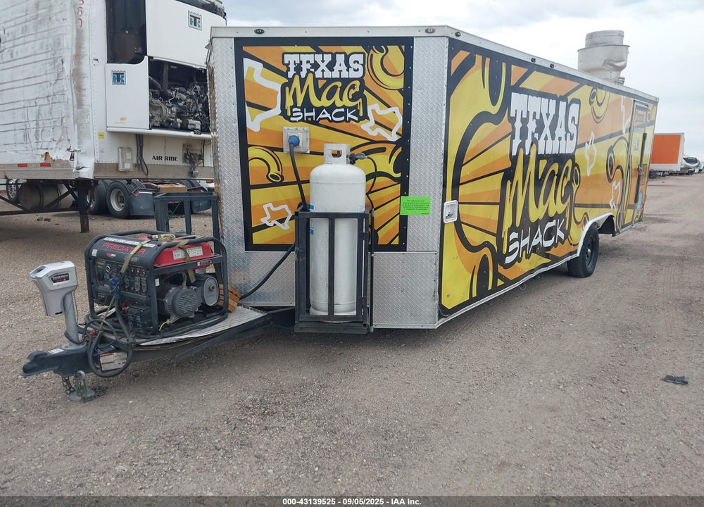 2023 TRAILER FREEDOM 24' ENCLOSED VIN: 5WKBE2420P1080111