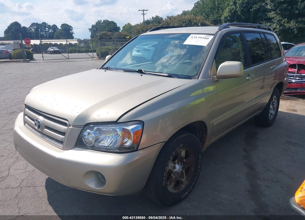 2004 TOYOTA HIGHLANDER VIN: JTEGD21A140092968
