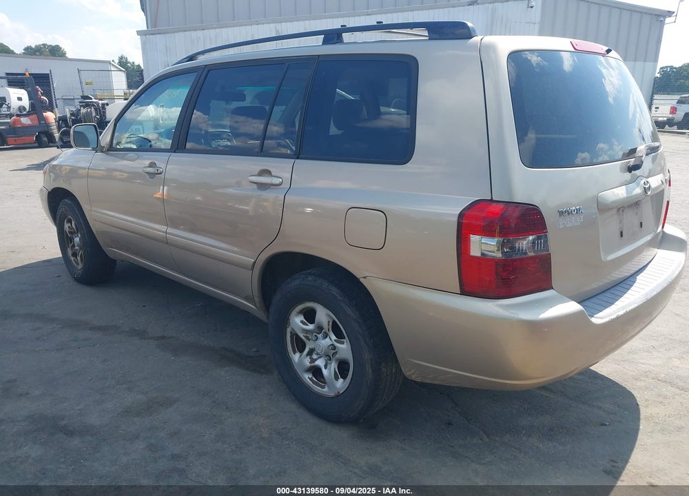 2004 TOYOTA HIGHLANDER VIN: JTEGD21A140092968