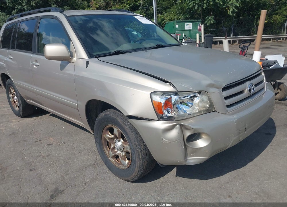 2004 TOYOTA HIGHLANDER VIN: JTEGD21A140092968