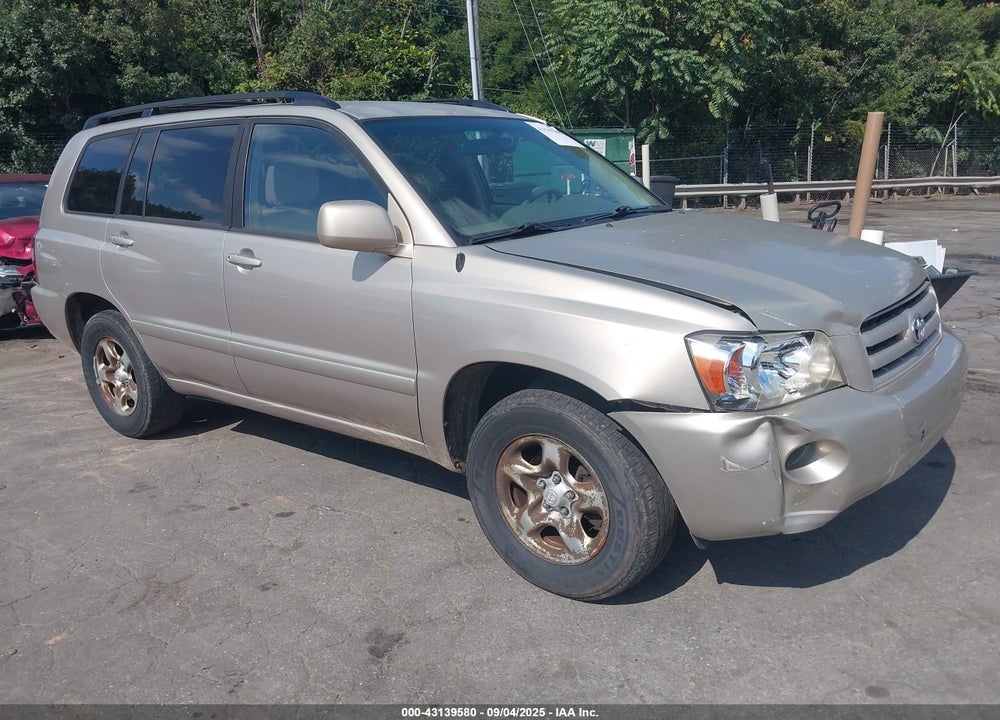 2004 TOYOTA HIGHLANDER VIN: JTEGD21A140092968