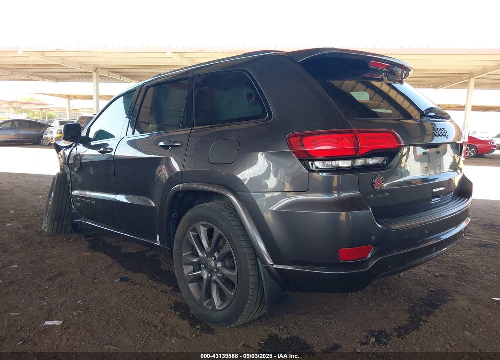 2016 JEEP GRAND CHEROKEE VIN: 1C4RJFBGXGC457263