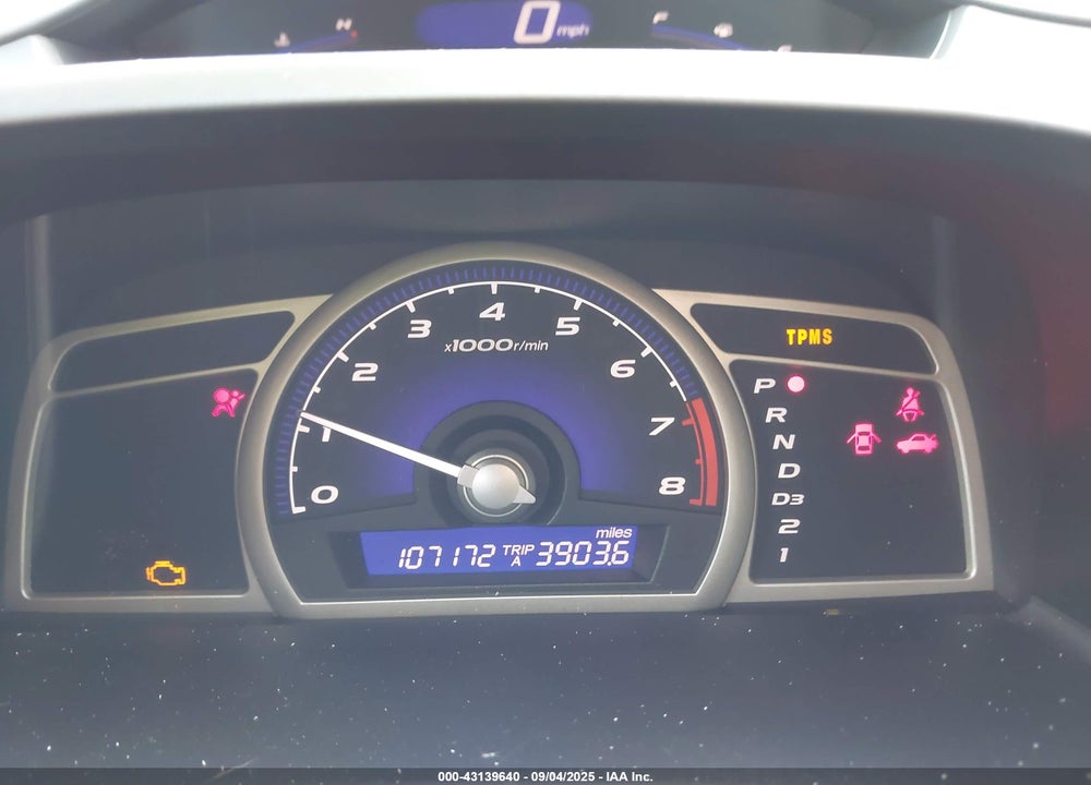 2010 HONDA CIVIC VIN: 19XFA1F5XAE061669