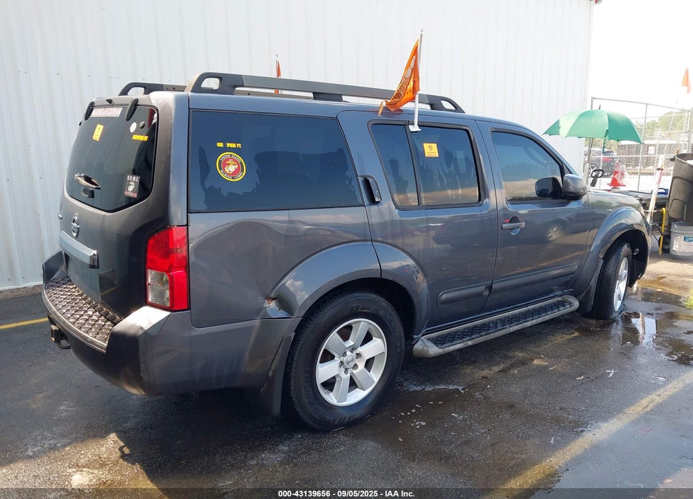 2012 NISSAN PATHFINDER VIN: 5N1AR1NN4CC628758