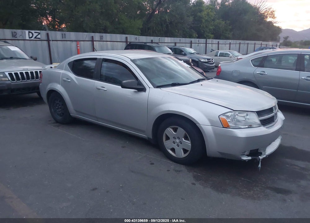 2008 DODGE AVENGER SE VIN: 1B3LC46R98N253125