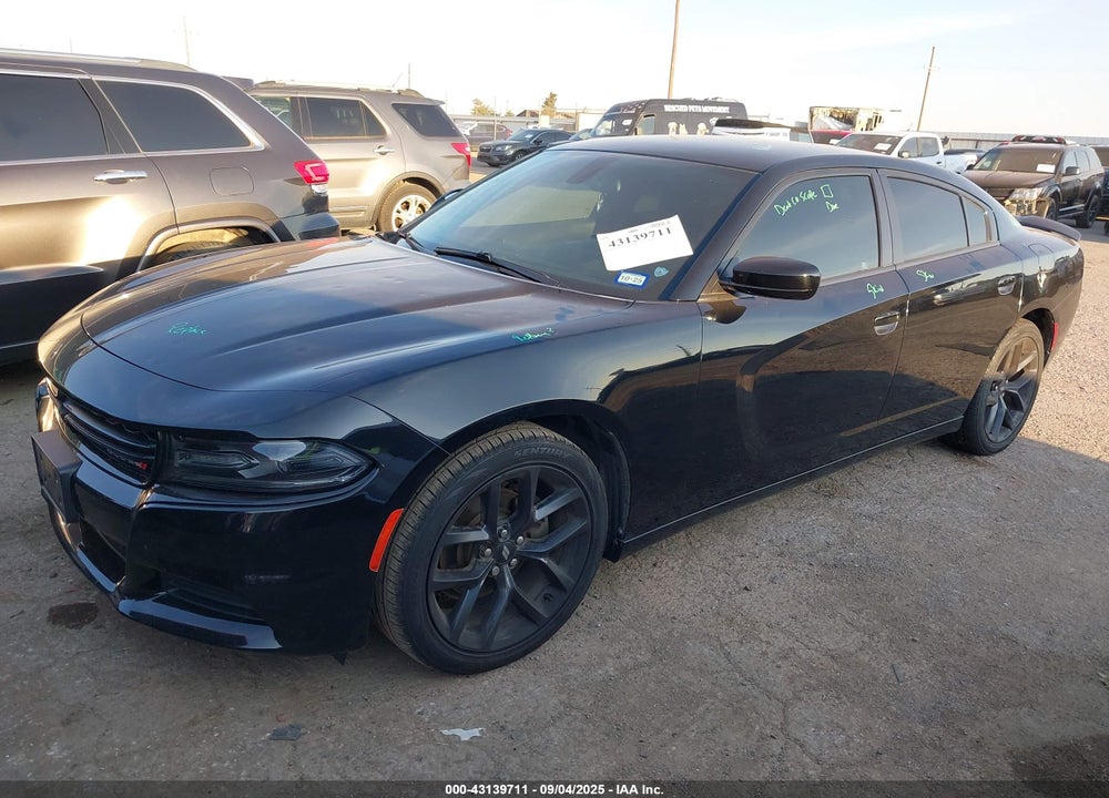 2021 DODGE CHARGER SXT RWD VIN: 2C3CDXBG1MH533825