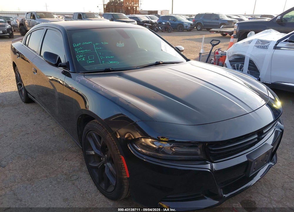 2021 DODGE CHARGER SXT RWD VIN: 2C3CDXBG1MH533825