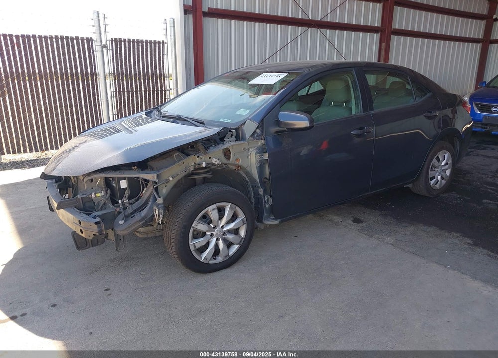 2016 TOYOTA COROLLA VIN: 2T1BURHE8GC683485