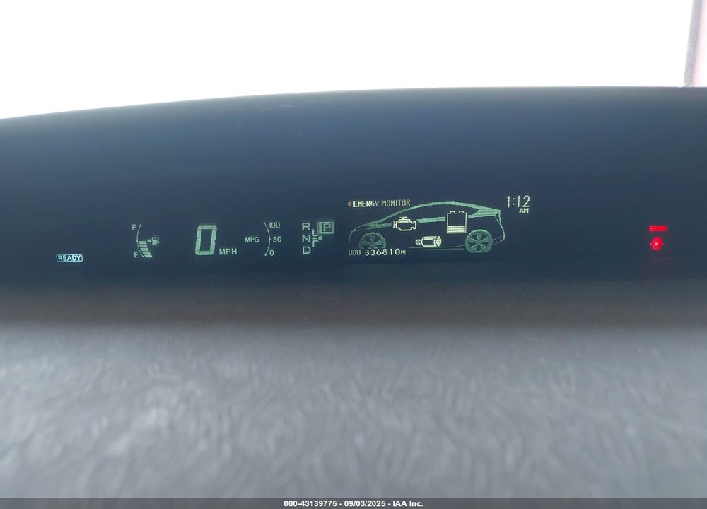 2011 TOYOTA PRIUS TWO VIN: JTDKN3DU9B0301555