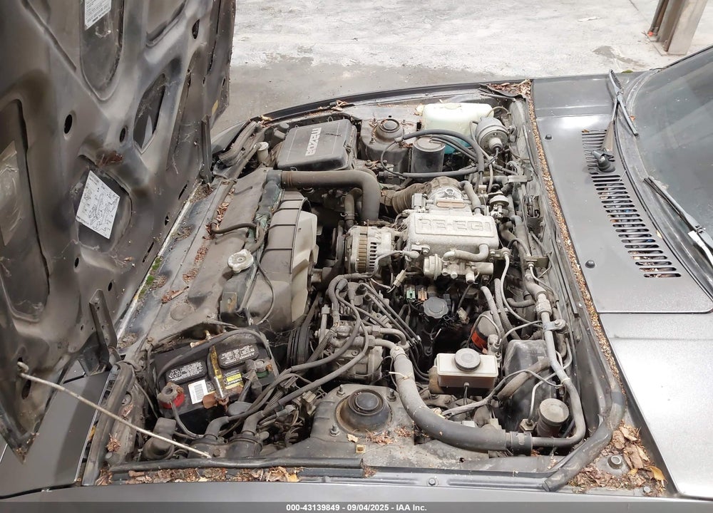 1984 MAZDA RX7 13B VIN: JM1FB3326E0802384