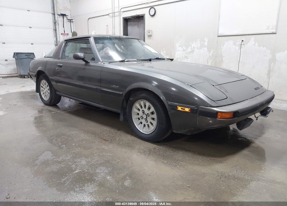 1984 MAZDA RX7 13B VIN: JM1FB3326E0802384