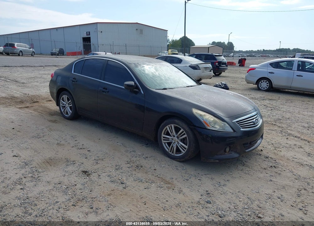 2012 INFINITI G37X VIN: JN1CV6AR3CM680216