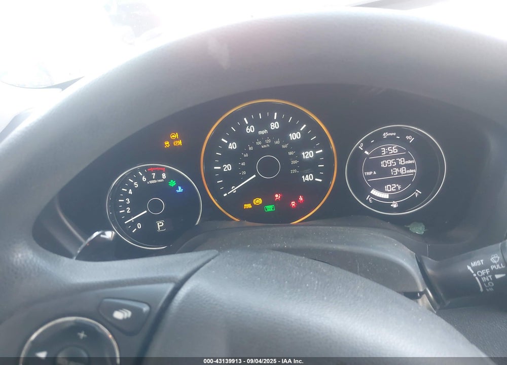 2017 HONDA HR-V VIN: 3CZRU5H57HM717927